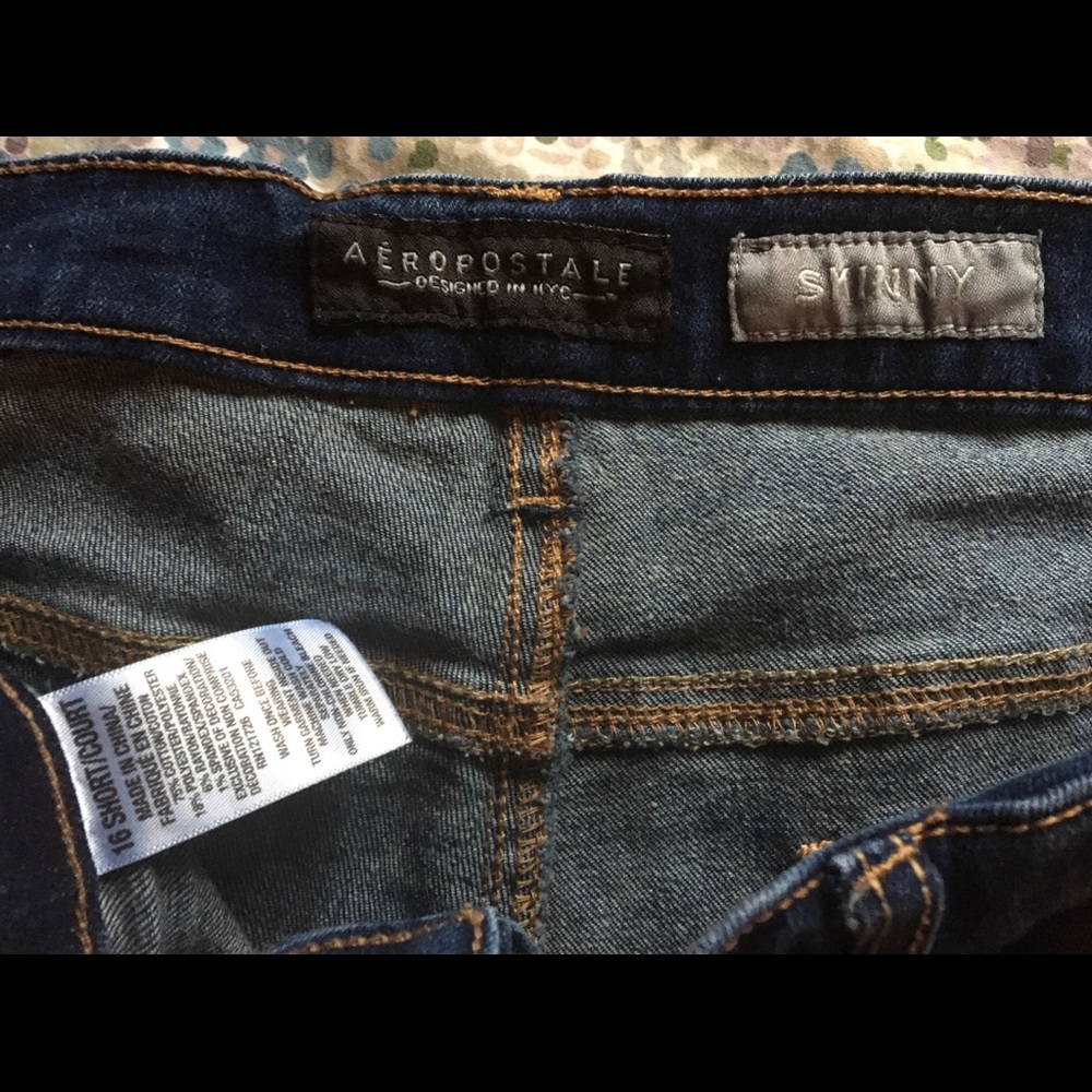 Aeropostale Sz16 short skinny jeans